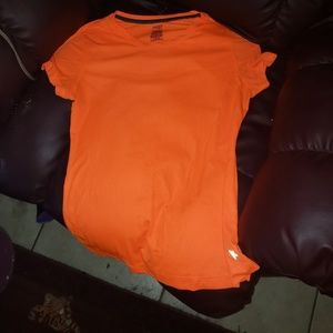 Neon orange Danskin top
